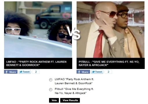 Vote for Pitbull Nayer Ne-Yo Afrojack